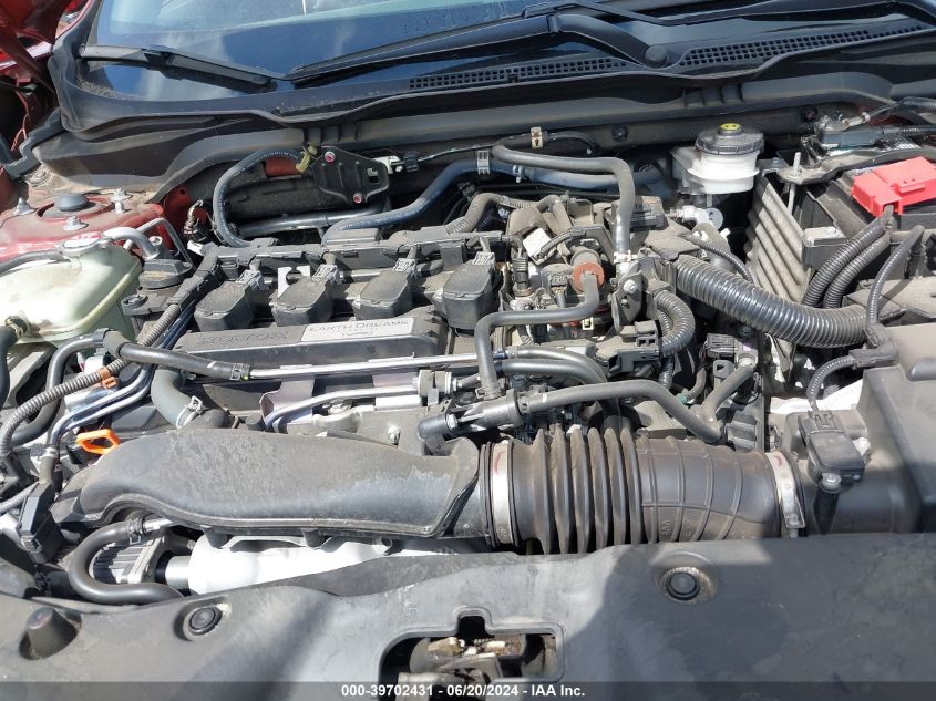 2019 Honda Civic Ex VIN: 19XFC1F3XKE014569 Lot: 39702431