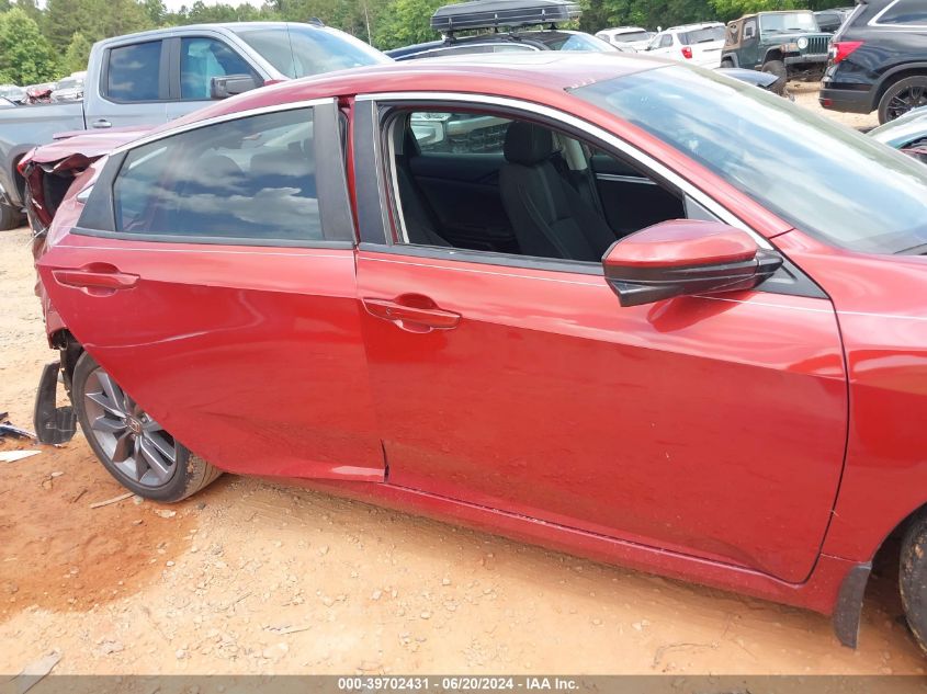 2019 Honda Civic Ex VIN: 19XFC1F3XKE014569 Lot: 39702431