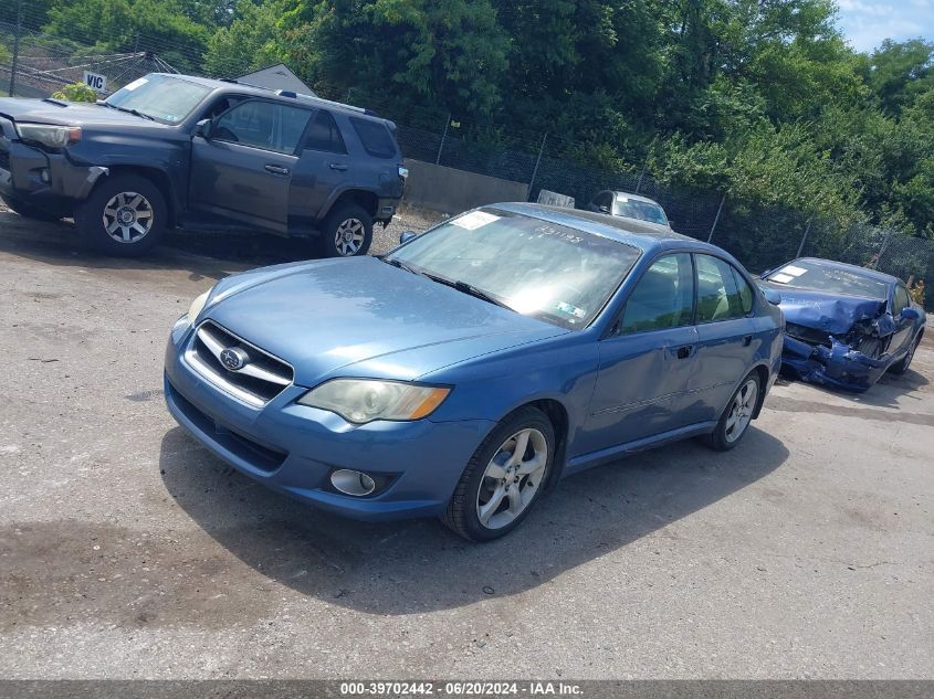 2009 Subaru Legacy 2.5I Limited VIN: 4S3BL626497231198 Lot: 39702442