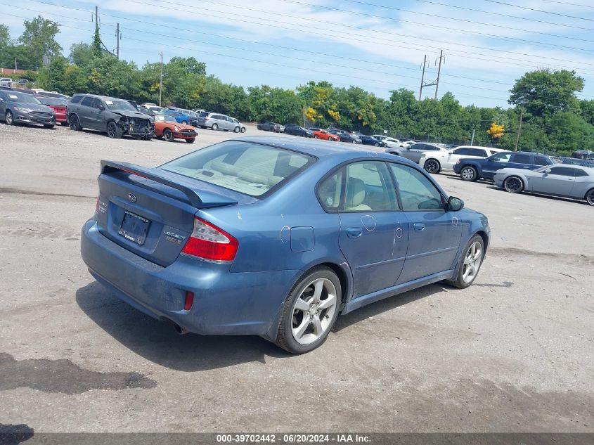 2009 Subaru Legacy 2.5I Limited VIN: 4S3BL626497231198 Lot: 39702442