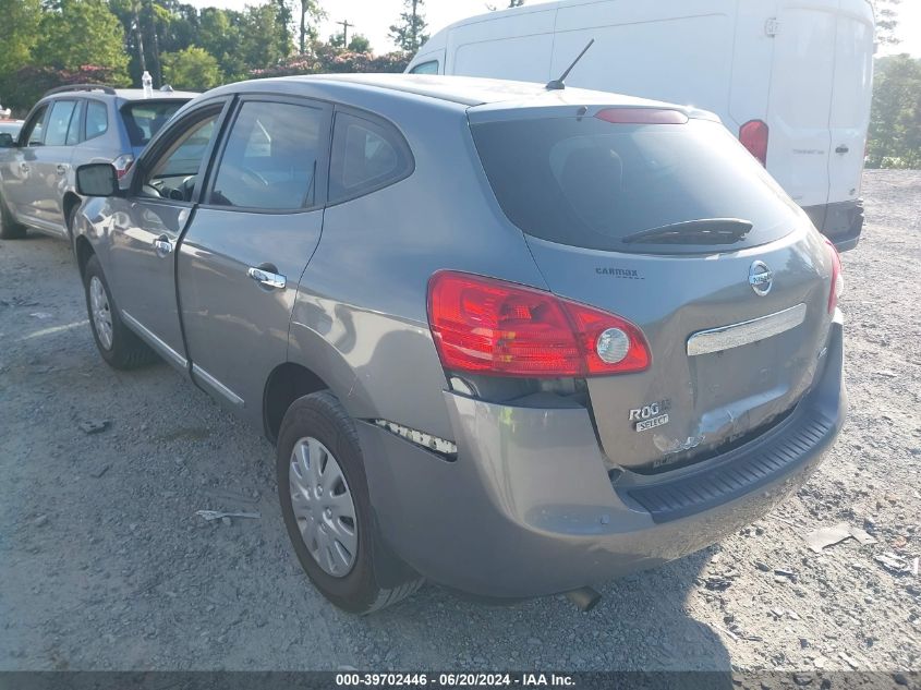 2014 Nissan Rogue Select S VIN: JN8AS5MV9EW703736 Lot: 39702446