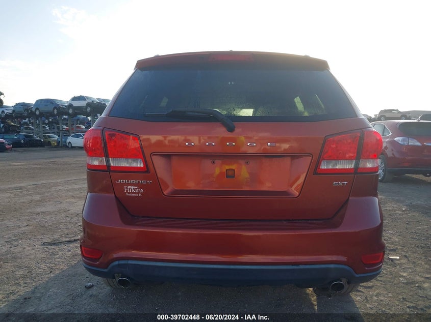 2013 Dodge Journey Sxt VIN: 3C4PDCBG4DT712213 Lot: 39702448
