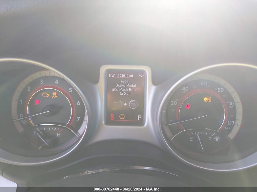 2013 Dodge Journey Sxt VIN: 3C4PDCBG4DT712213 Lot: 39702448