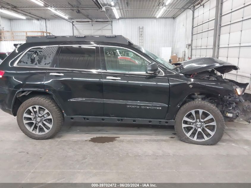2017 Jeep Grand Cherokee Overland 4X4 VIN: 1C4RJFCG9HC804002 Lot: 39702472