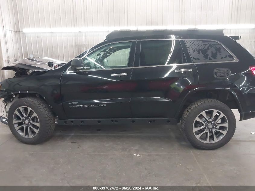 2017 Jeep Grand Cherokee Overland 4X4 VIN: 1C4RJFCG9HC804002 Lot: 39702472