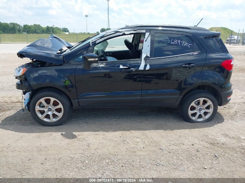 2020 Ford Ecosport Se VIN: MAJ6S3GL1LC336092 Lot: 39702473