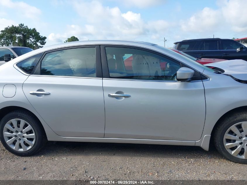 2019 Nissan Sentra S VIN: 3N1AB7AP1KY247140 Lot: 39702474