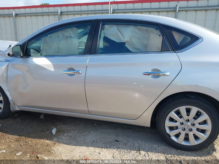 2019 Nissan Sentra S VIN: 3N1AB7AP1KY247140 Lot: 39702474