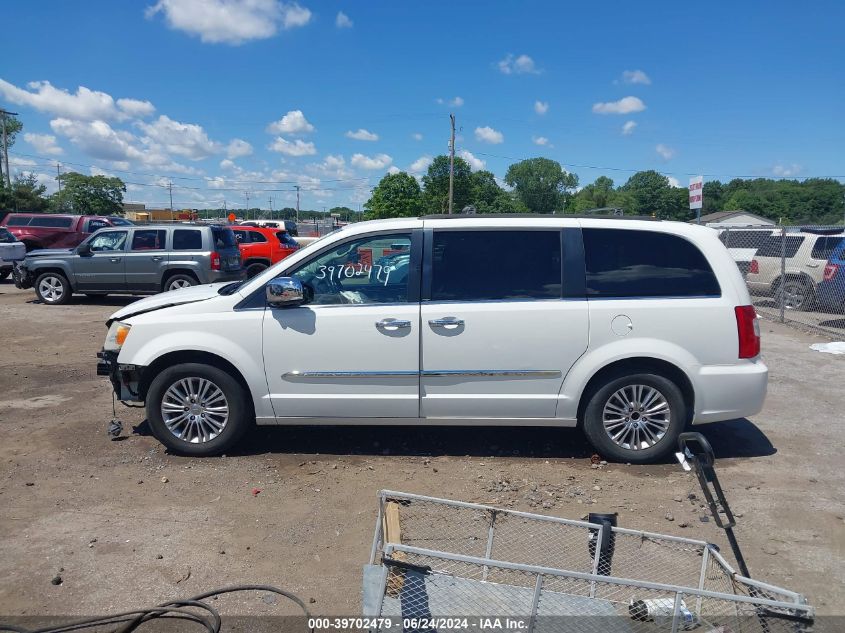 2013 Chrysler Town & Country Touring-L VIN: 2C4RC1CGXDR708717 Lot: 39702479