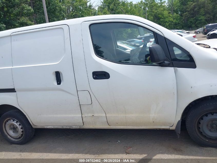 2015 Nissan Nv200 S/Sv VIN: 3N6CM0KNXFK720530 Lot: 39702482