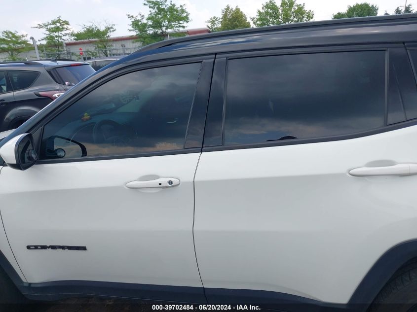 2018 Jeep Compass Altitude 4X4 VIN: 3C4NJDBB9JT395129 Lot: 39702484