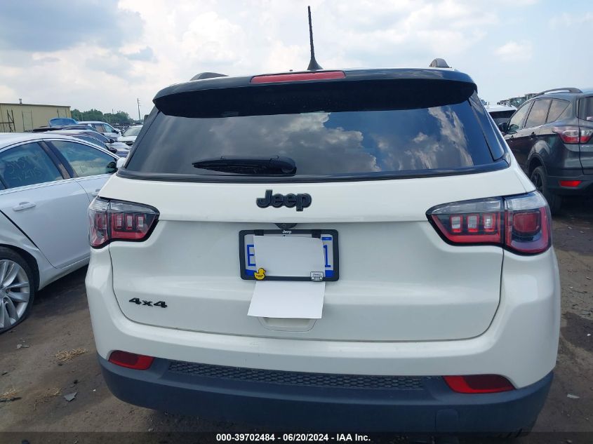 2018 Jeep Compass Altitude 4X4 VIN: 3C4NJDBB9JT395129 Lot: 39702484