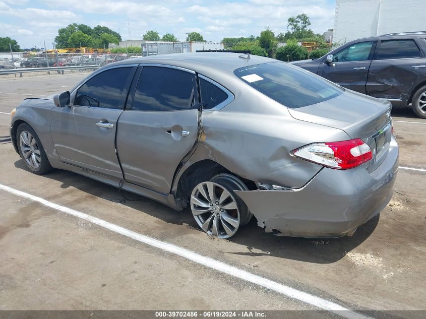 2012 Infiniti M37 VIN: JN1BY1AP0CM334337 Lot: 39702486