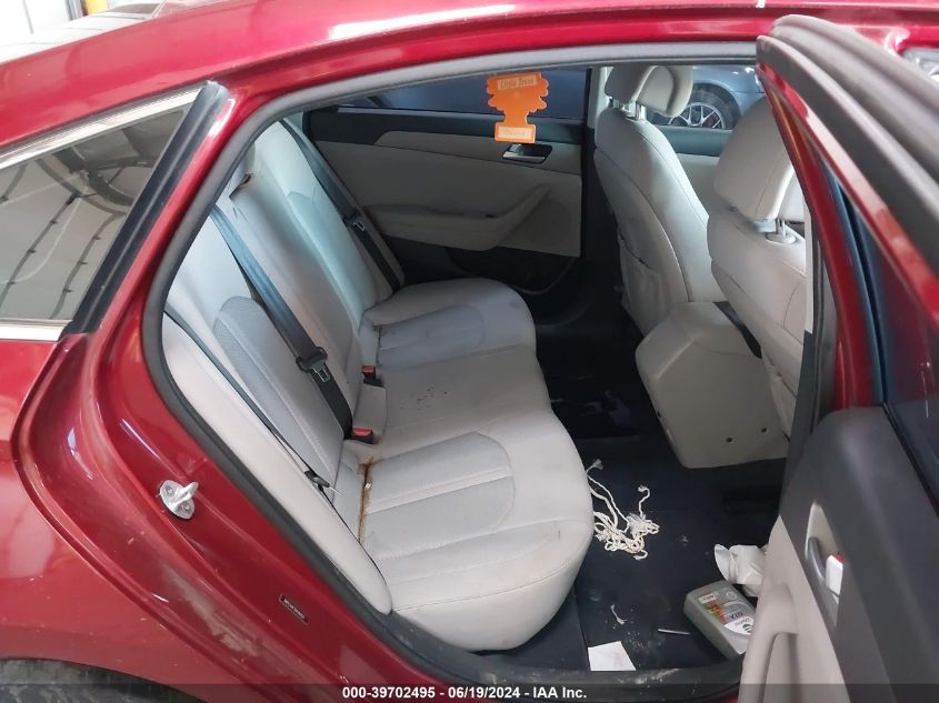 2016 Hyundai Sonata Se VIN: 5NPE24AF3GH390521 Lot: 39702495