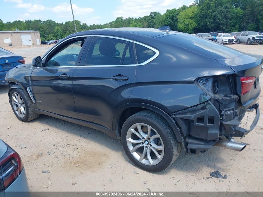 2016 BMW X6 xDrive35I VIN: 5UXKU2C57G0N81909 Lot: 39702496