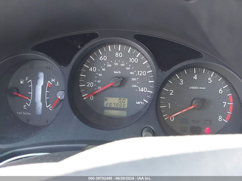 2004 Subaru Forester 2.5Xt VIN: JF1SG69644H724429 Lot: 39702498