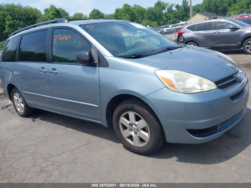 2004 Toyota Sienna Le VIN: 5TDZA23C14S166150 Lot: 39702501