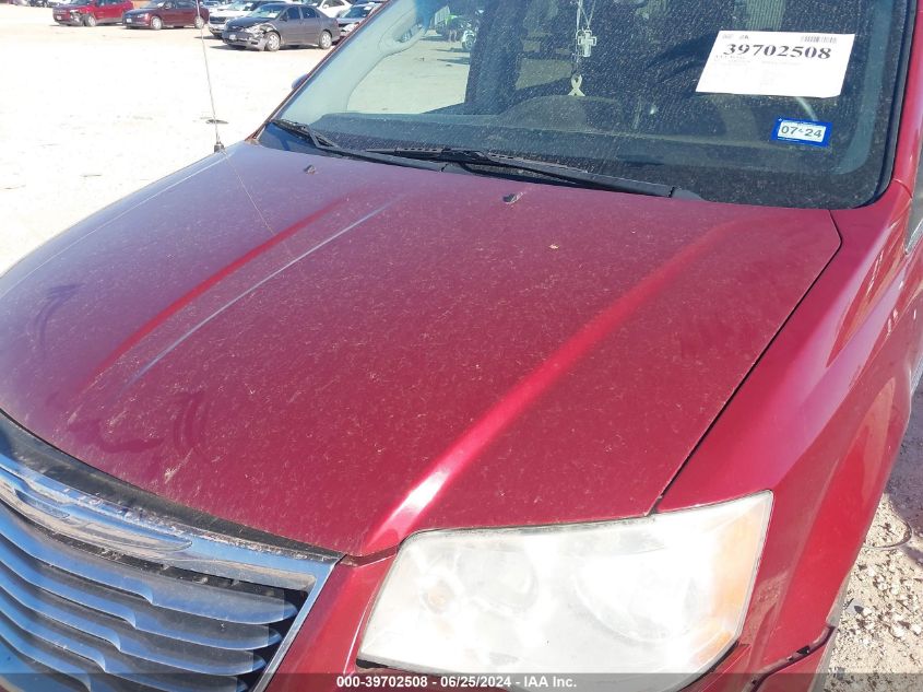 2012 Chrysler Town & Country Touring VIN: 2C4RC1BG4CR207449 Lot: 39702508