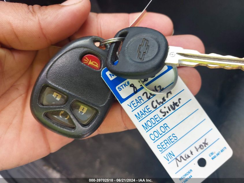 2012 Chevrolet Silverado 1500 Lt VIN: 3GCPCSE03CG200428 Lot: 39702518