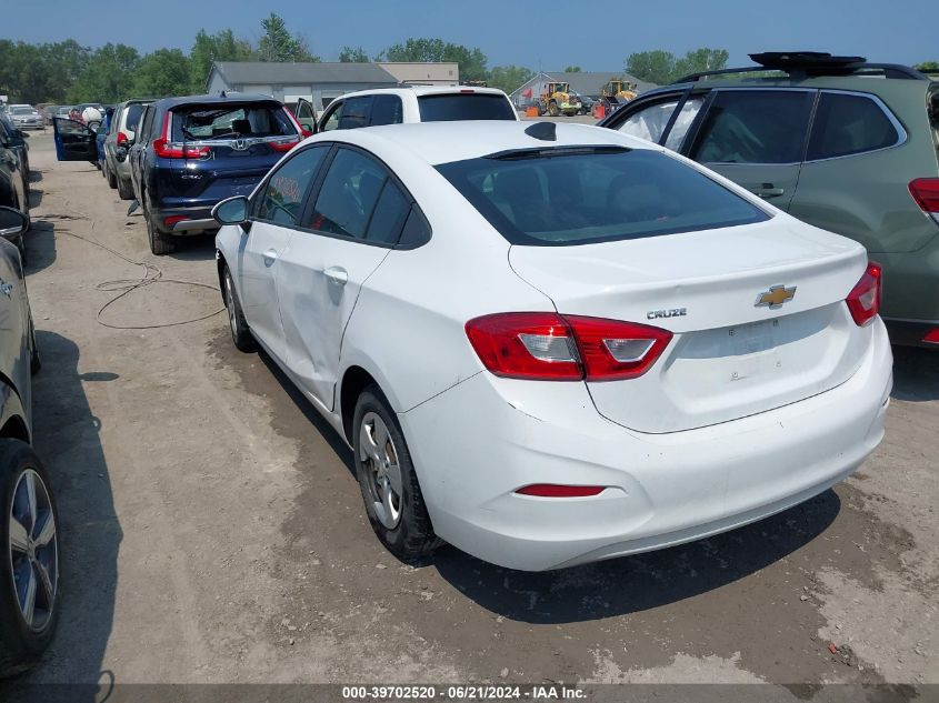 2018 Chevrolet Cruze Ls VIN: 1G1BC5SM4J7188083 Lot: 39702520