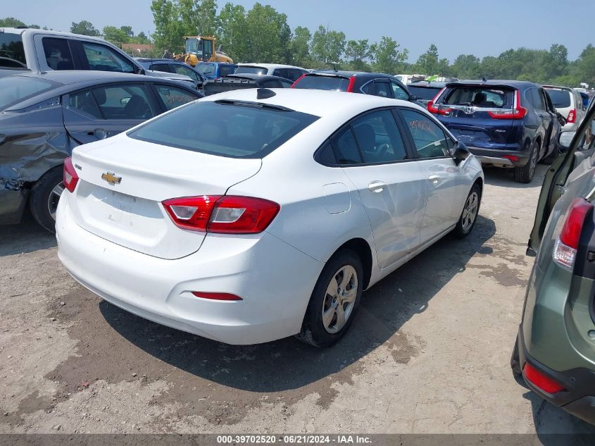 2018 Chevrolet Cruze Ls VIN: 1G1BC5SM4J7188083 Lot: 39702520