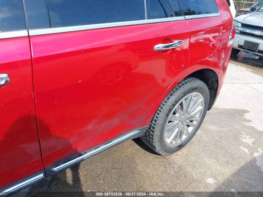 2011 Lincoln Mkx VIN: 2LMDJ6JK3BBJ23634 Lot: 39702536