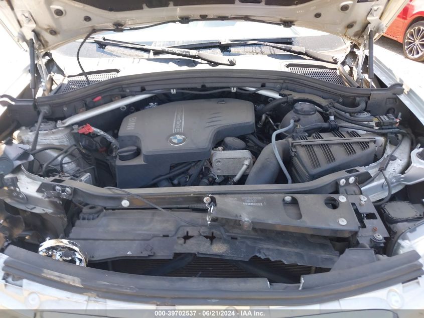 2014 BMW X3 xDrive28I VIN: 5UXWX9C57E0D28896 Lot: 39702537