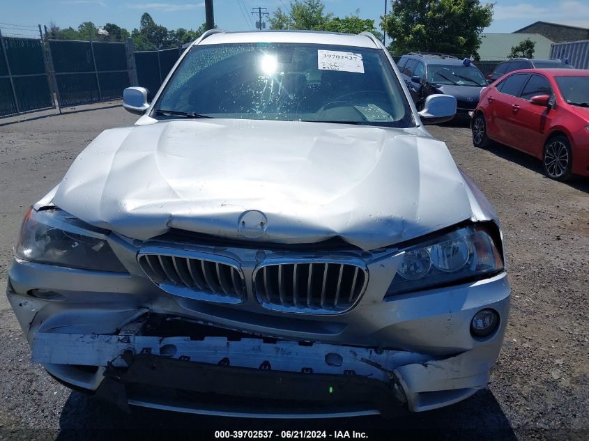 2014 BMW X3 xDrive28I VIN: 5UXWX9C57E0D28896 Lot: 39702537