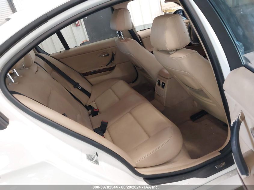 2008 BMW 328I VIN: WBAVA37538NL56024 Lot: 39702544