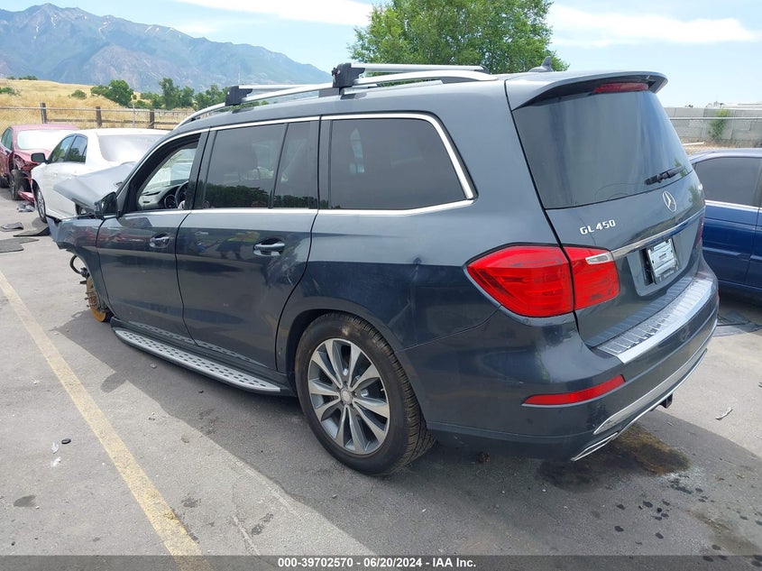 2013 Mercedes-Benz Gl 450 4Matic VIN: 4JGDF7CE0DA220640 Lot: 39702570