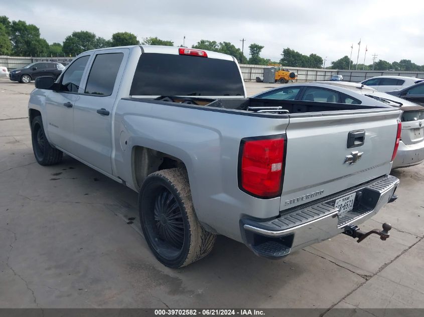 2017 Chevrolet Silverado 1500 Ls VIN: 3GCPCNEC9HG115323 Lot: 39702582