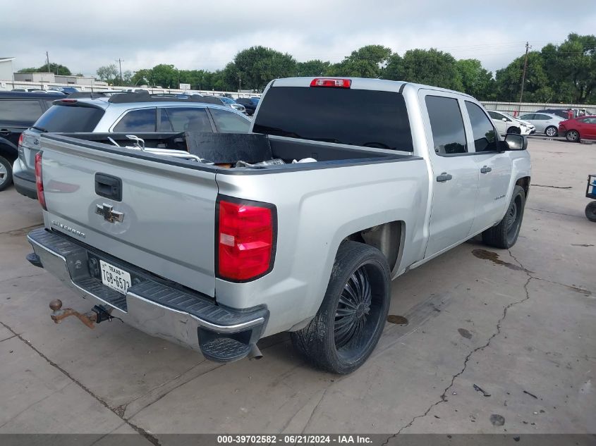 2017 Chevrolet Silverado 1500 Ls VIN: 3GCPCNEC9HG115323 Lot: 39702582