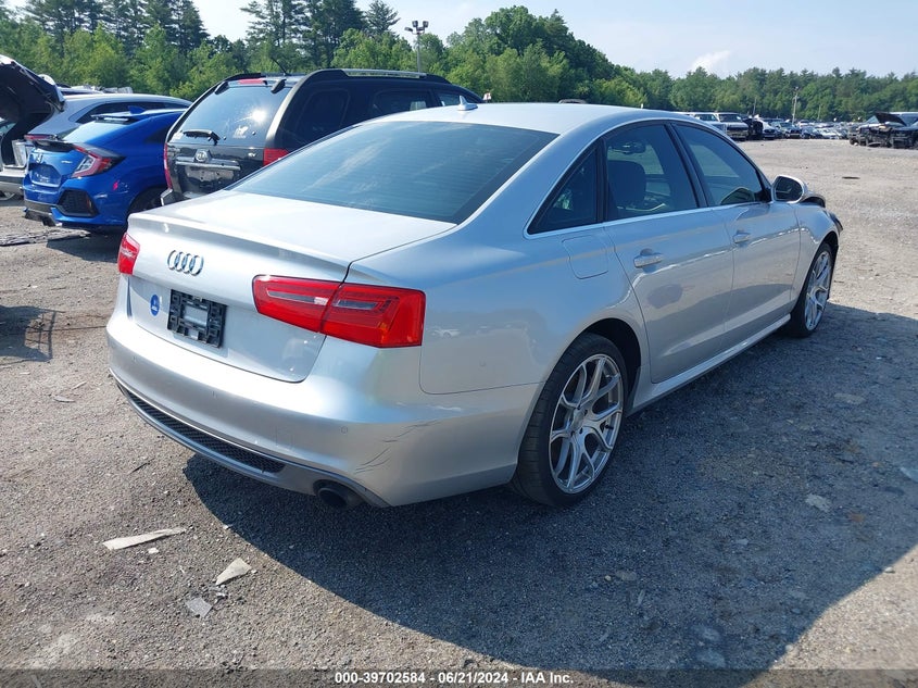 2012 Audi A6 Prestige VIN: WAUJGAFC2CN119549 Lot: 39702584