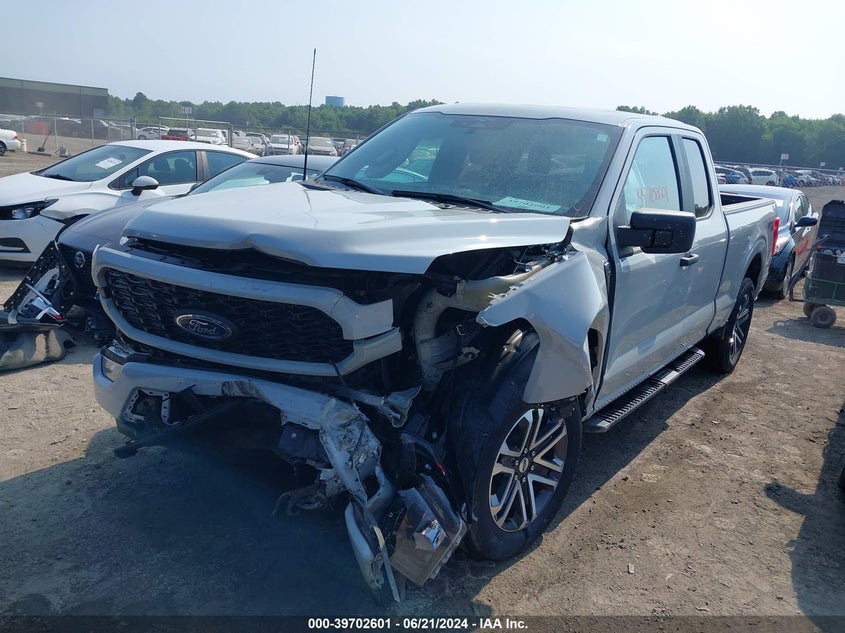 VIN 1FTEX1EP1PKE26789 2023 FORD F-150 XL