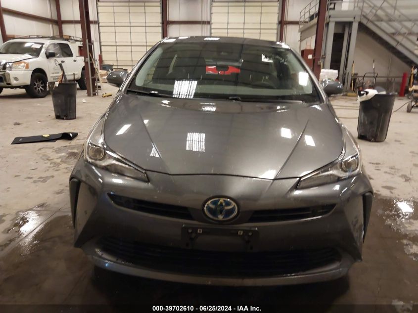 2021 Toyota Prius Le VIN: JTDKAMFUXM3137989 Lot: 39702610