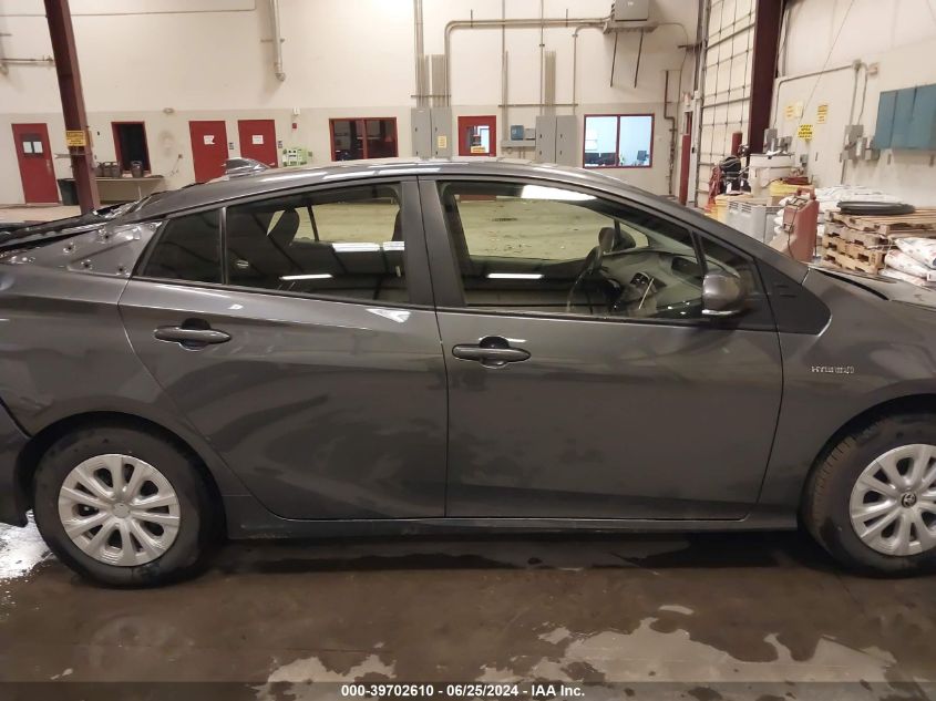 2021 Toyota Prius Le VIN: JTDKAMFUXM3137989 Lot: 39702610