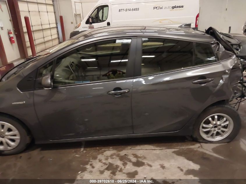 2021 Toyota Prius Le VIN: JTDKAMFUXM3137989 Lot: 39702610
