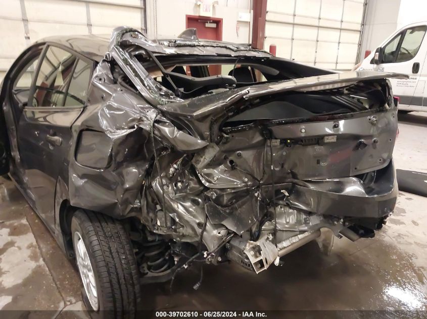 2021 Toyota Prius Le VIN: JTDKAMFUXM3137989 Lot: 39702610