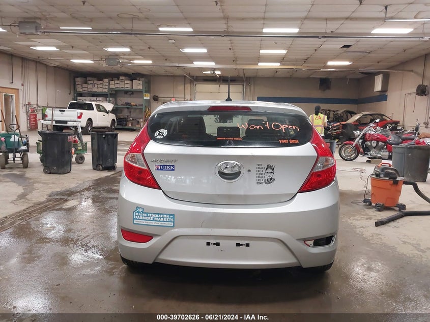2012 Hyundai Accent Gs VIN: KMHCT5AE5CU042541 Lot: 39702626