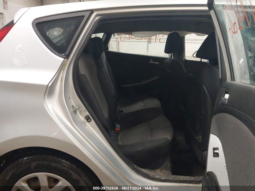 2012 Hyundai Accent Gs VIN: KMHCT5AE5CU042541 Lot: 39702626