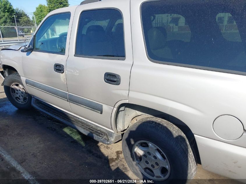 2004 Chevrolet Tahoe Ls VIN: 1GNEC13Z94J107097 Lot: 39702651