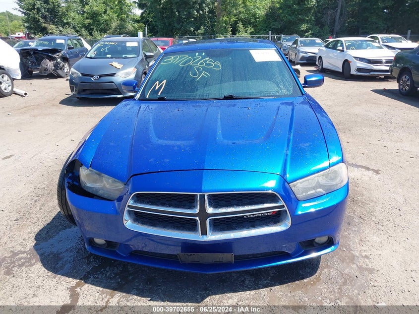 2012 Dodge Charger R/T VIN: 2C3CDXCT4CH301018 Lot: 39702655