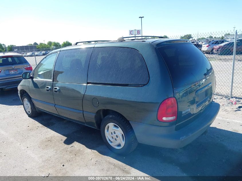 2000 Dodge Grand Caravan Se VIN: 1B4GP44G5YB647869 Lot: 39702670