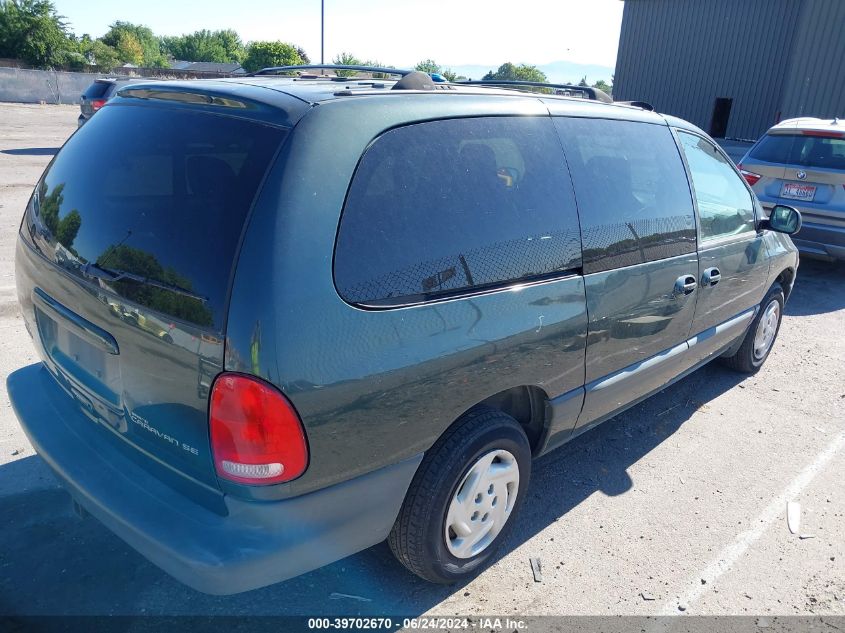 2000 Dodge Grand Caravan Se VIN: 1B4GP44G5YB647869 Lot: 39702670