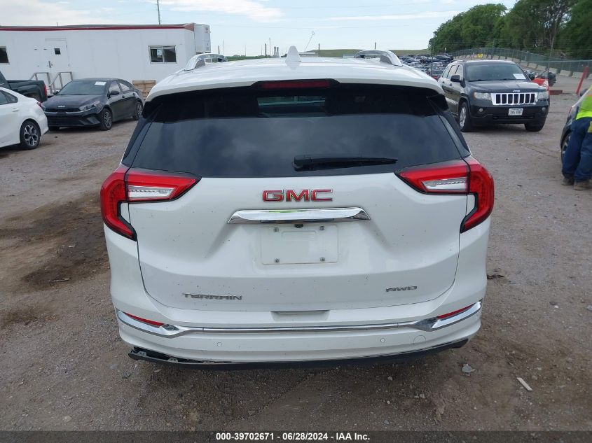 2022 GMC Terrain Denali VIN: 3GKALXEV8NL208540 Lot: 39702671