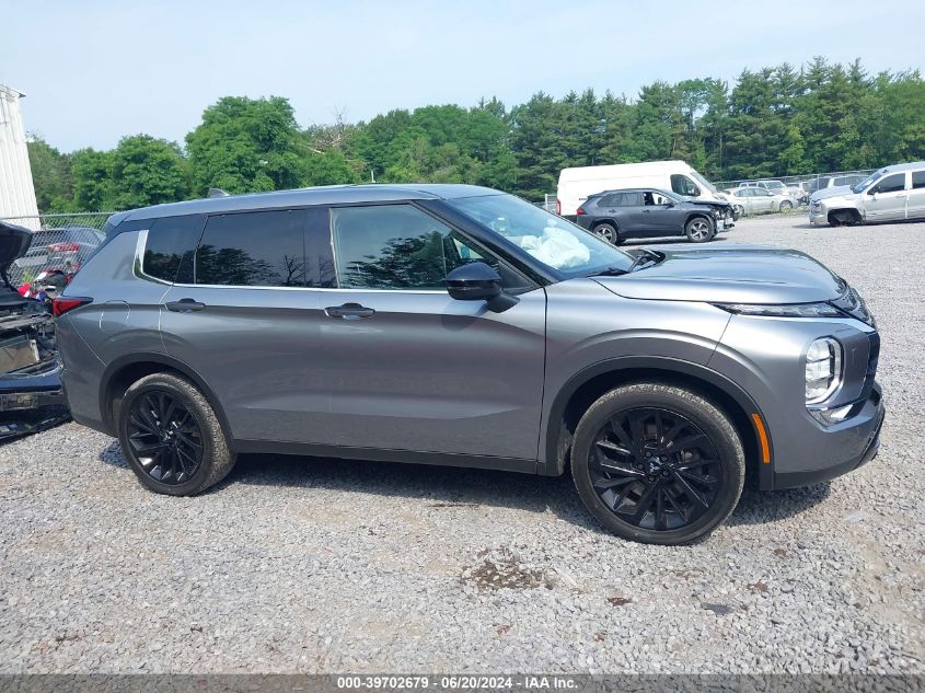2022 Mitsubishi Outlander Black Edition S-Awc/Se 2.5 S-Awc/Se Launch Edition S-Awc VIN: JA4J4UA81NZ068907 Lot: 39702679