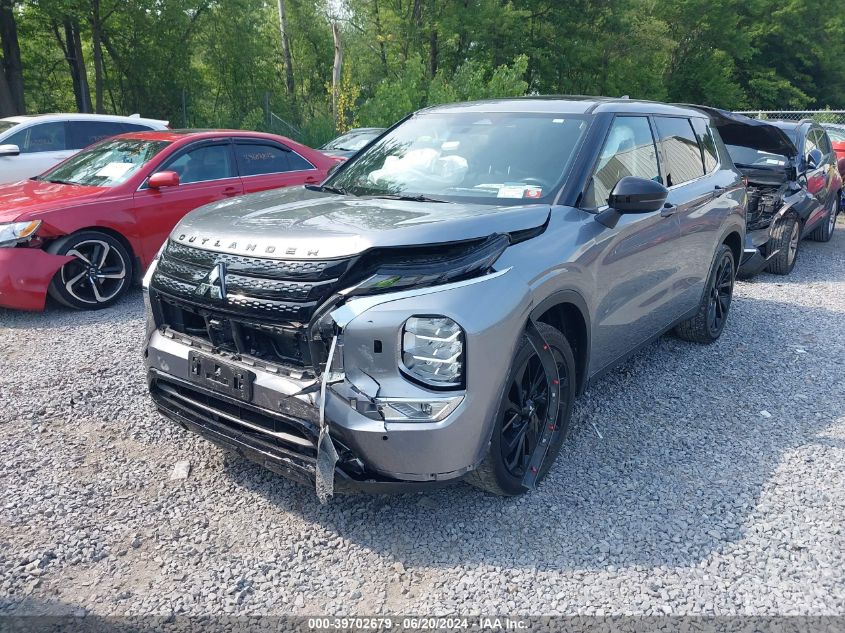 2022 Mitsubishi Outlander Black Edition S-Awc/Se 2.5 S-Awc/Se Launch Edition S-Awc VIN: JA4J4UA81NZ068907 Lot: 39702679