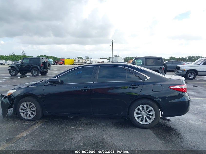 2016 Toyota Camry Le/Xle/Se/Xse VIN: 4T1BF1FK3GU574306 Lot: 39702693