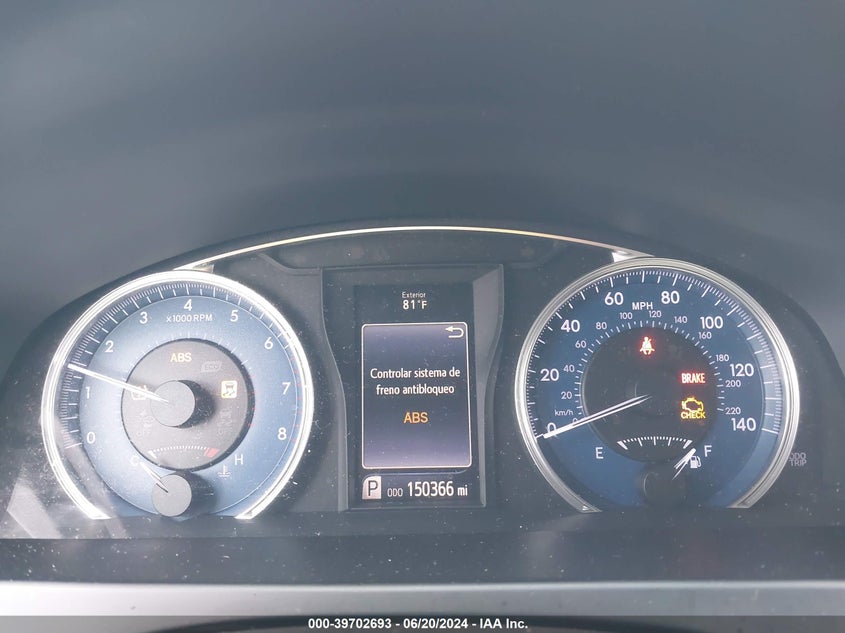 2016 Toyota Camry Le/Xle/Se/Xse VIN: 4T1BF1FK3GU574306 Lot: 39702693