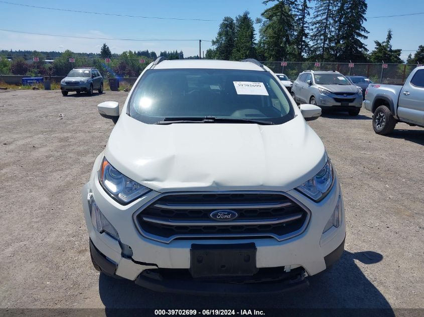 2020 Ford Ecosport Se VIN: MAJ3S2GE0LC347406 Lot: 39702699